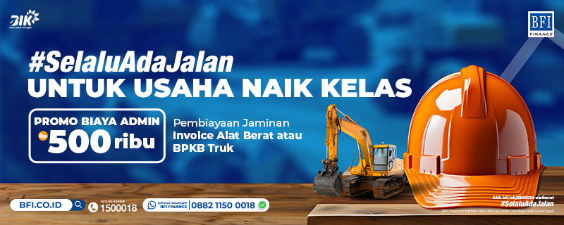 Promo Bulan Inklusi Keuangan 2024 - Pembiayaan Alat Berat